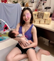 苗月  162cm.E.48kg.26歲  單親媽媽 獨自撫養小孩